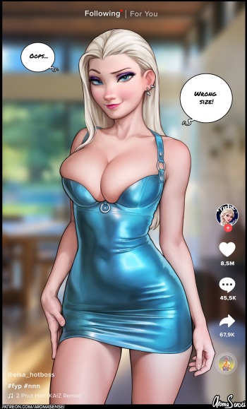 Www Nnn Xxxxxx - Aroma sensei - Elsa tries to ruin NNN! - Comic Porn XXX