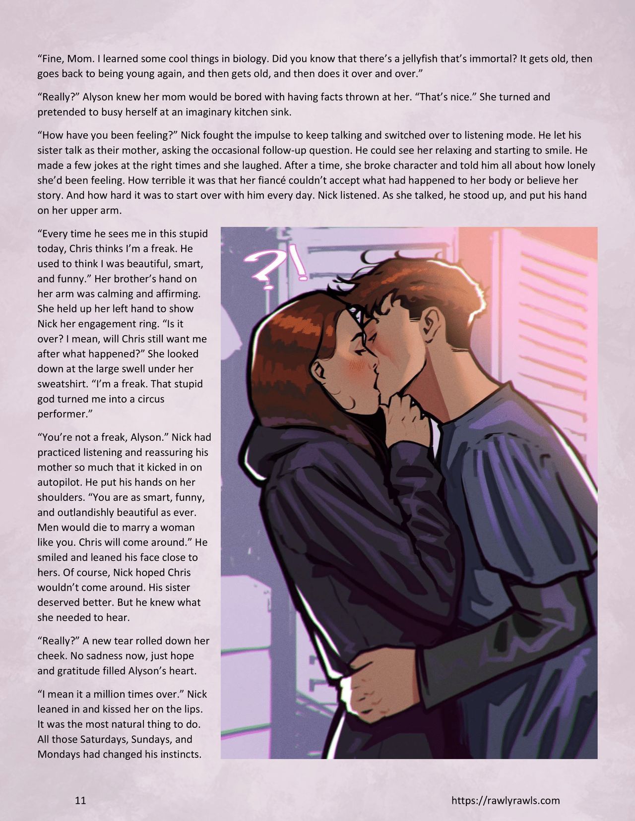 Enki's Puzzle Chapter 7: Rawly Rawls Fiction page 11 full