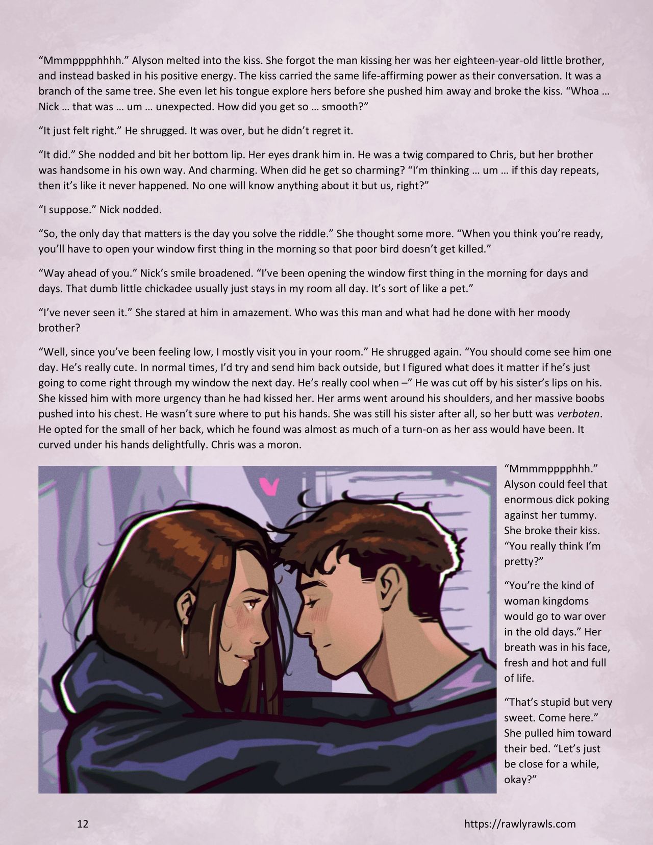 Enki's Puzzle Chapter 7: Rawly Rawls Fiction page 12 full