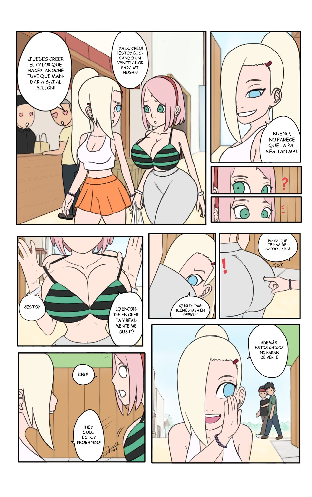 Hot days in Konoha page 2 full