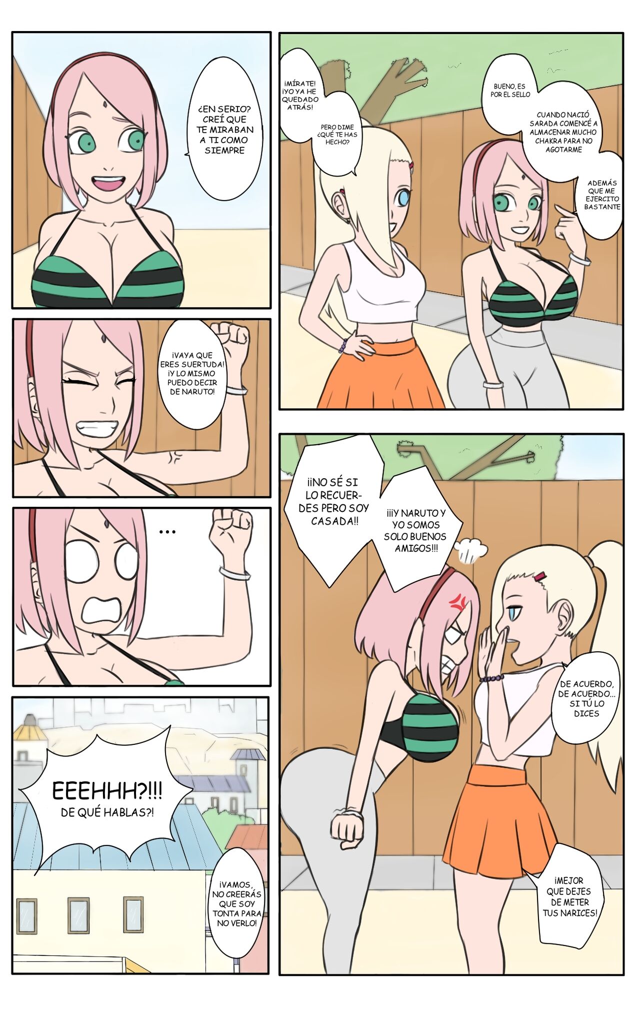 Hot days in Konoha page 3 full