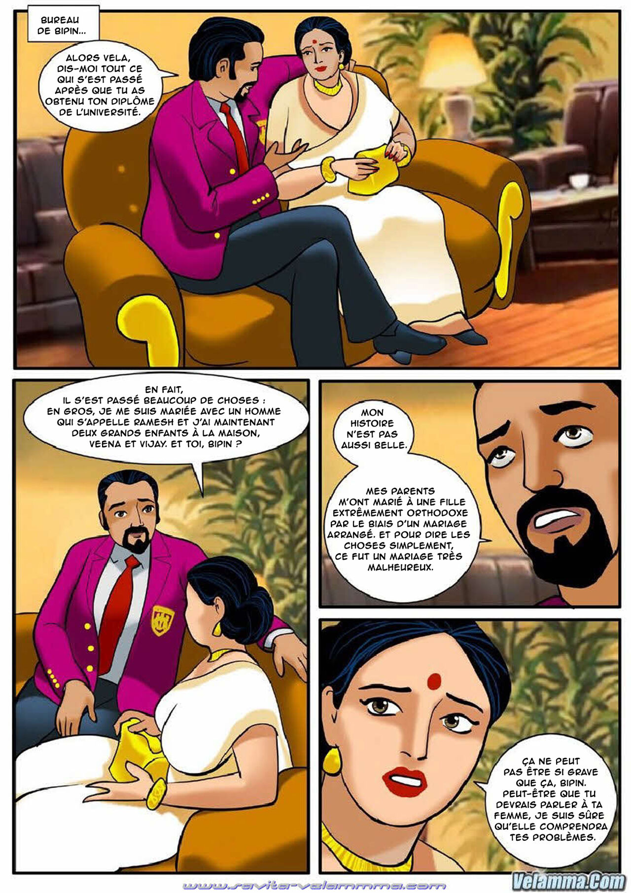 Velamma - 005 - L'invité d'honneur page 11 full
