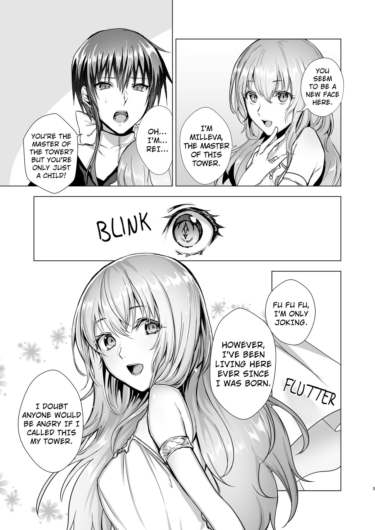 Gekkoutou no Yume - Nyotaika Douwa ~Danshi Kinsei no Tou~ page 5 full