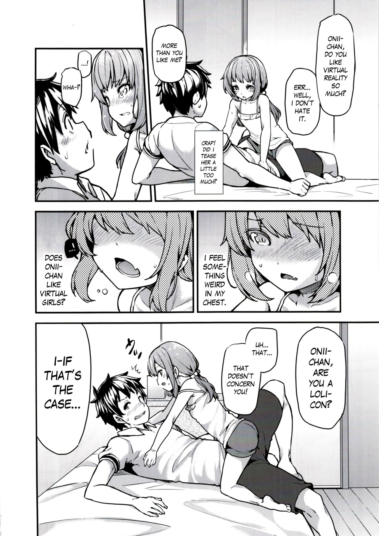 Rina to Onii-chan no Ikenai Ojikan | Rina and Onii-chan's Forbidden Time page 7 full
