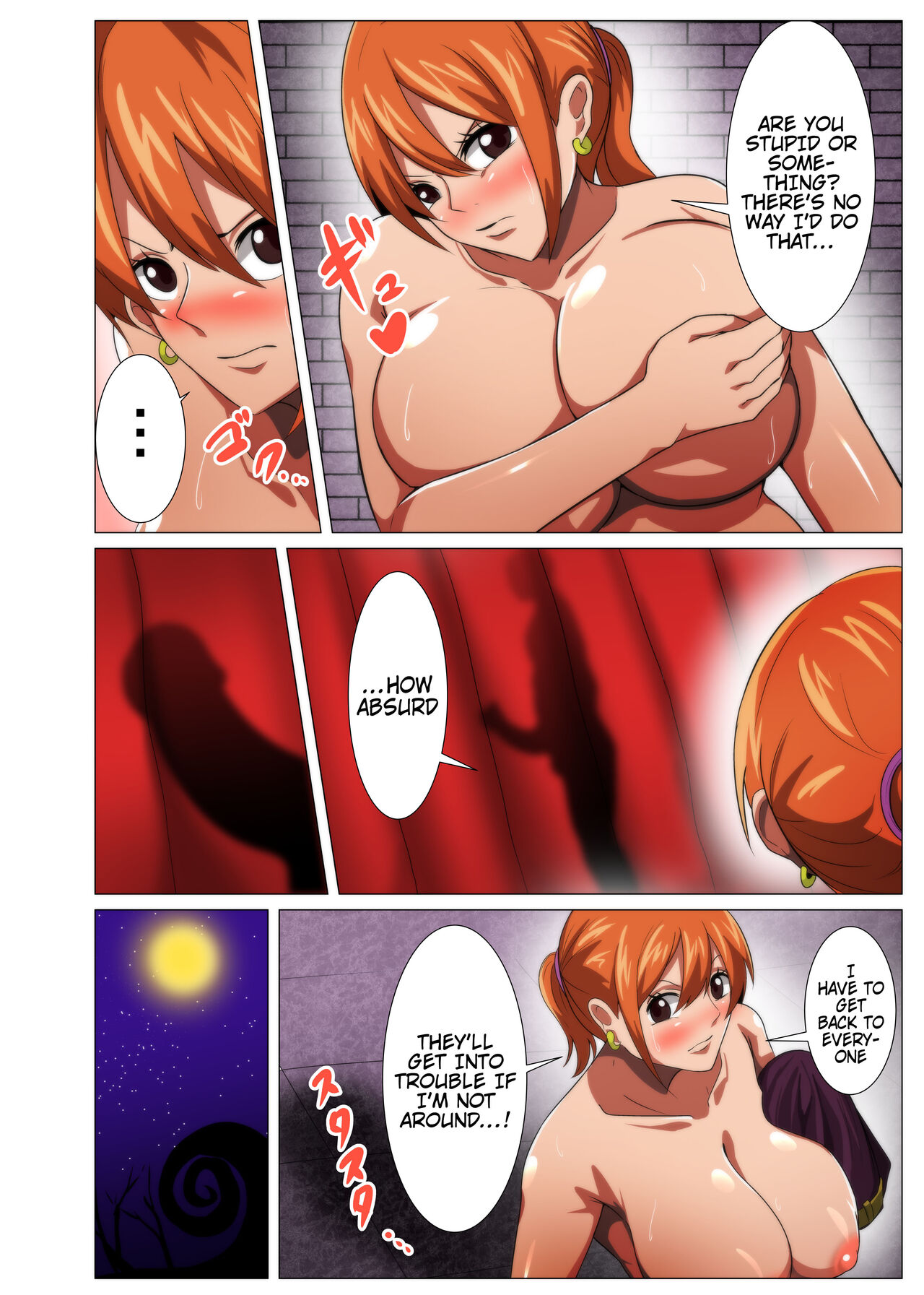 Bakunyuu Dorobouneko ga Yuureisen de Hamegurui | A Big Breasted Thief Gets Fucked Crazy On a Ghost Ship page 12 full