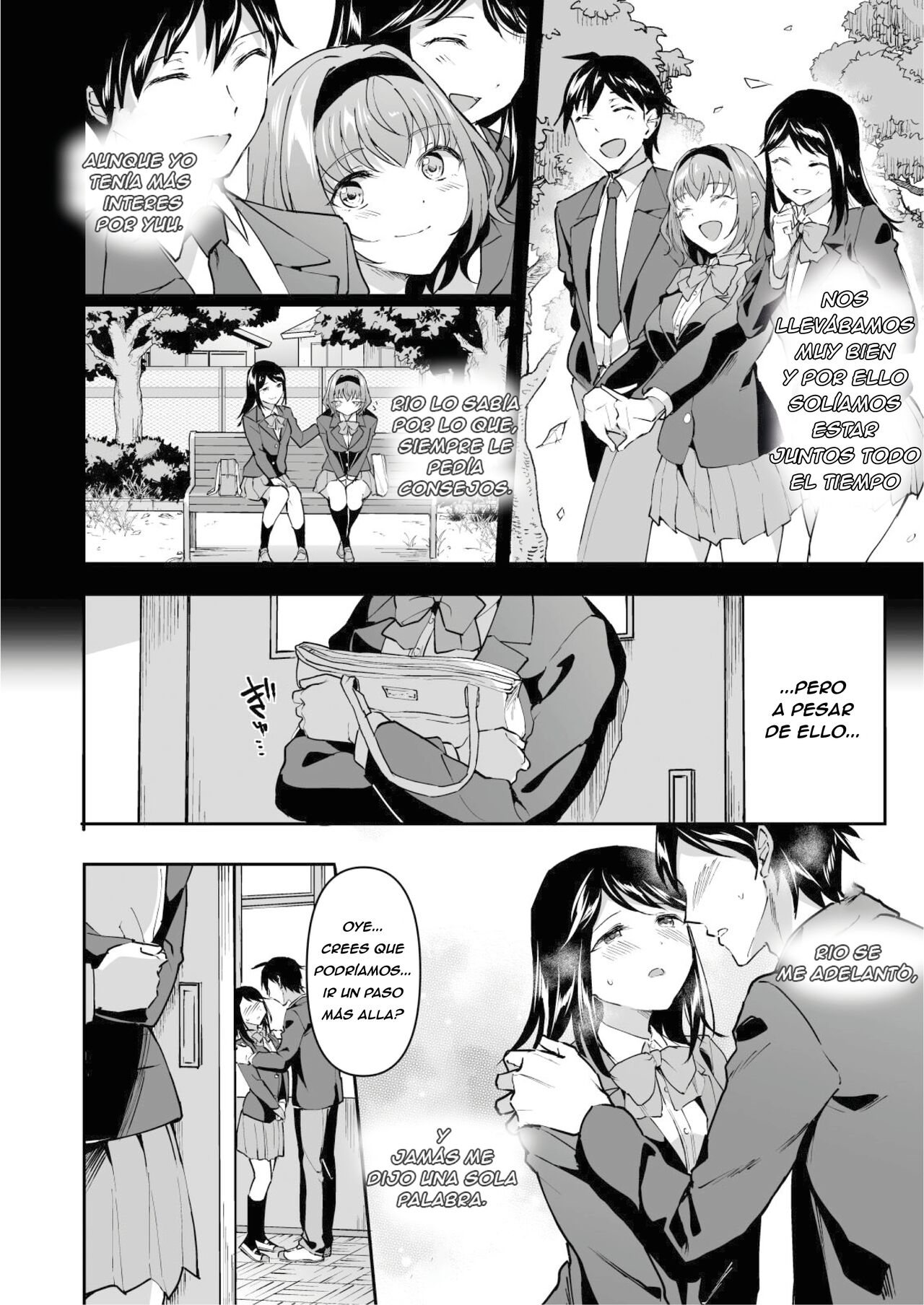 Netoriai -Watashi no Hou ga, Kimi ga Suki- | NTR Love -Yo Soy Quíen Más Lo Ama- page 4 full