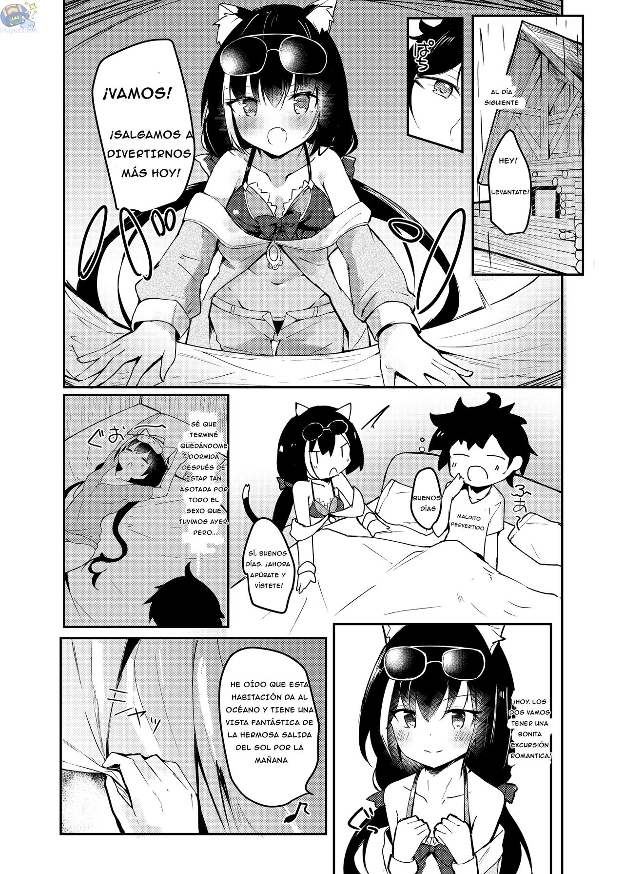 Deredere Kyaru-chan to Mizugi de Ecchi page 11 full