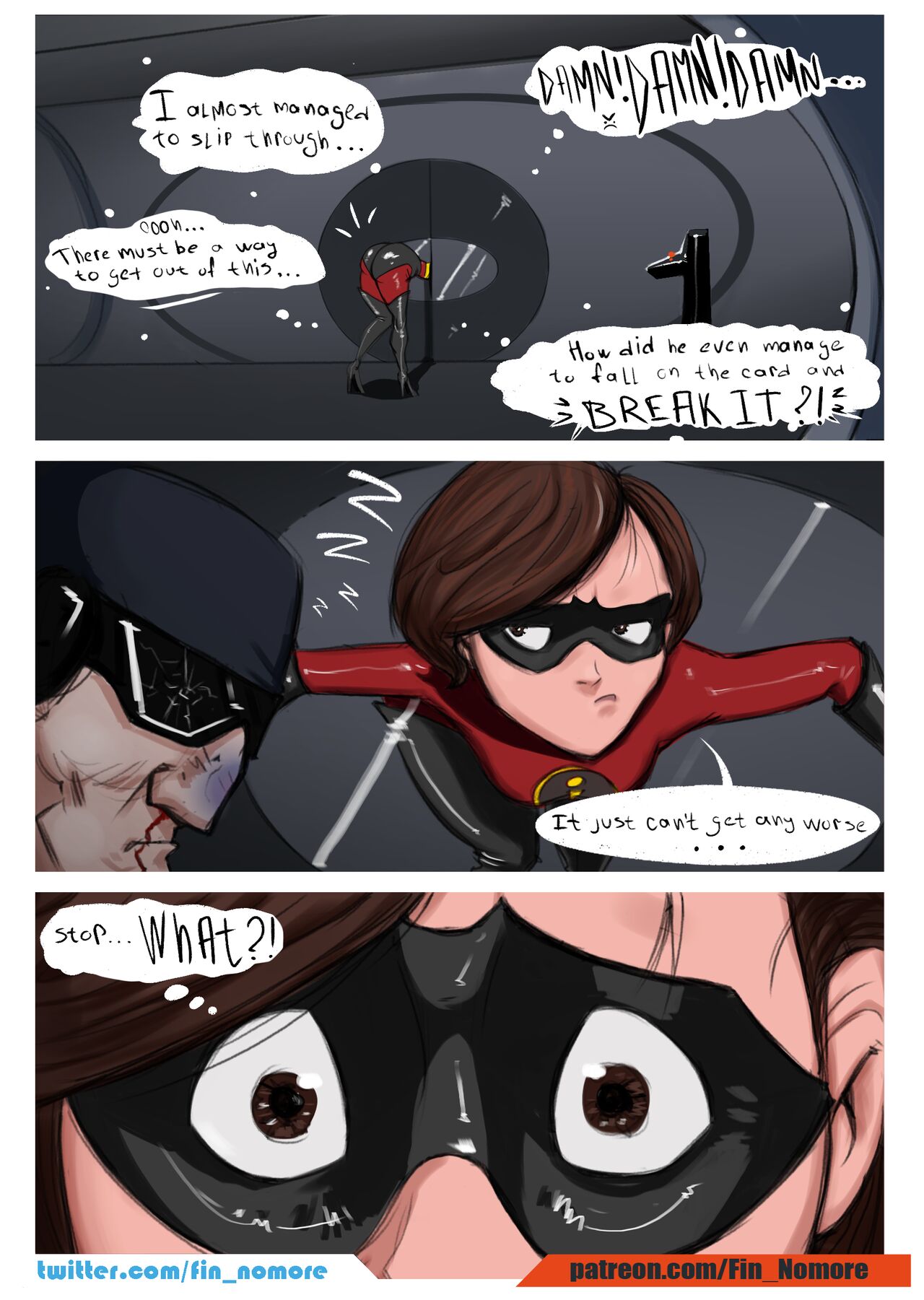 What if... Elasticgirl is not so elastic...? page 2 full