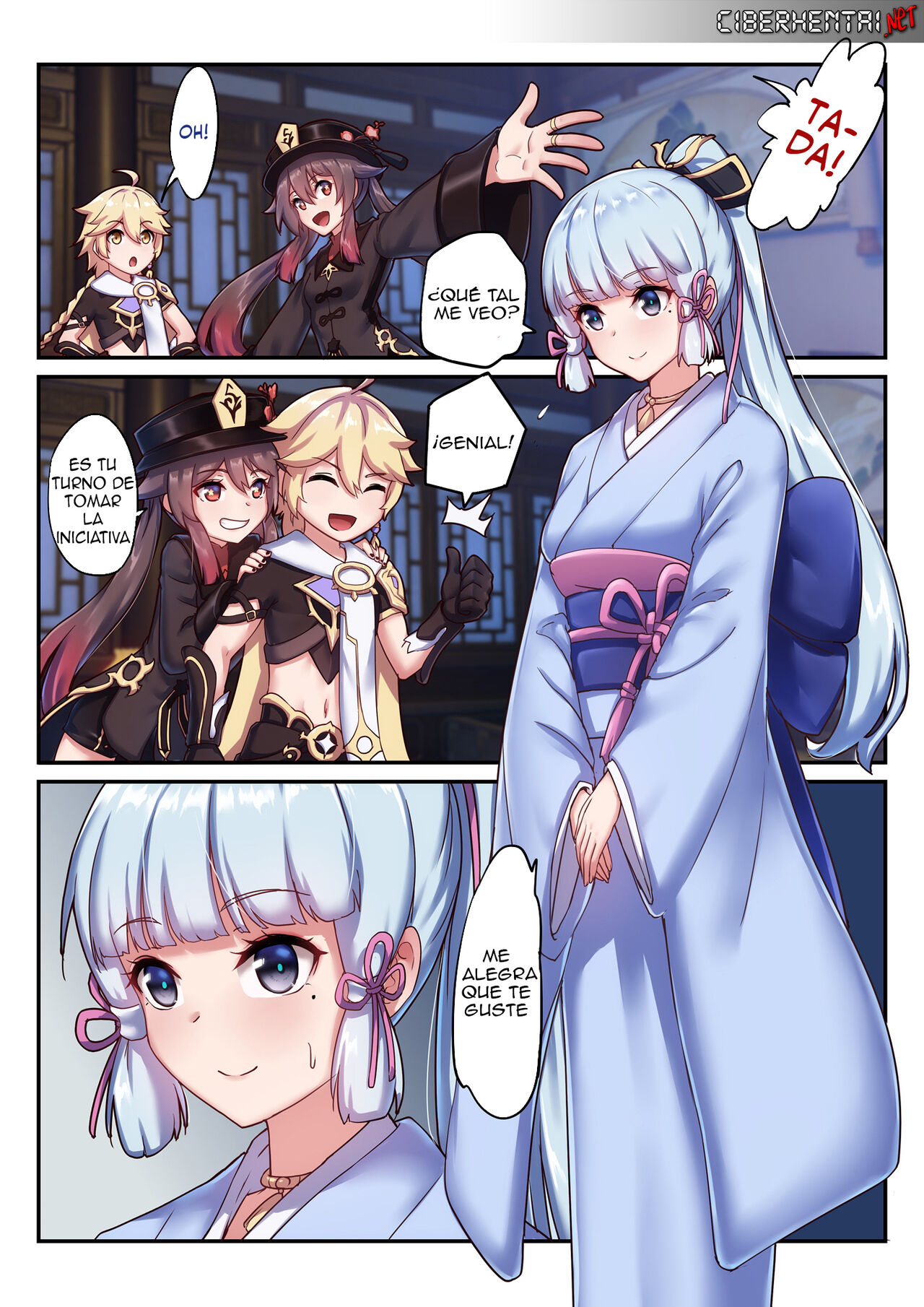 The Traveler's Wives Hu tao & Kamisato Ayaka page 2 full