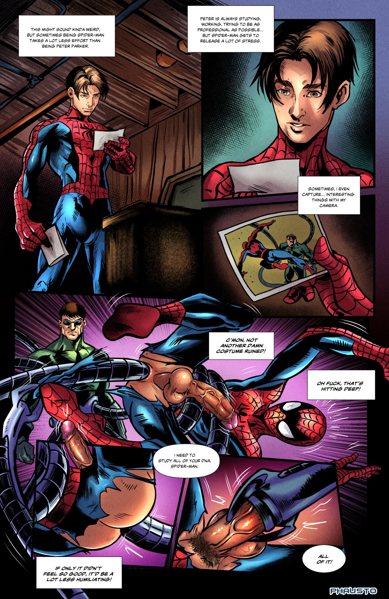 Phausto Spider Tales page 1 full