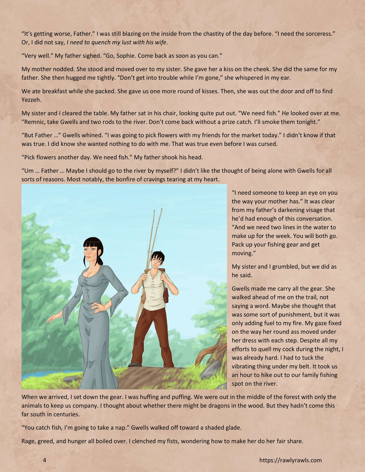 Dragon's Blood Chapter 4: Rawly Rawls Fiction page 4 full