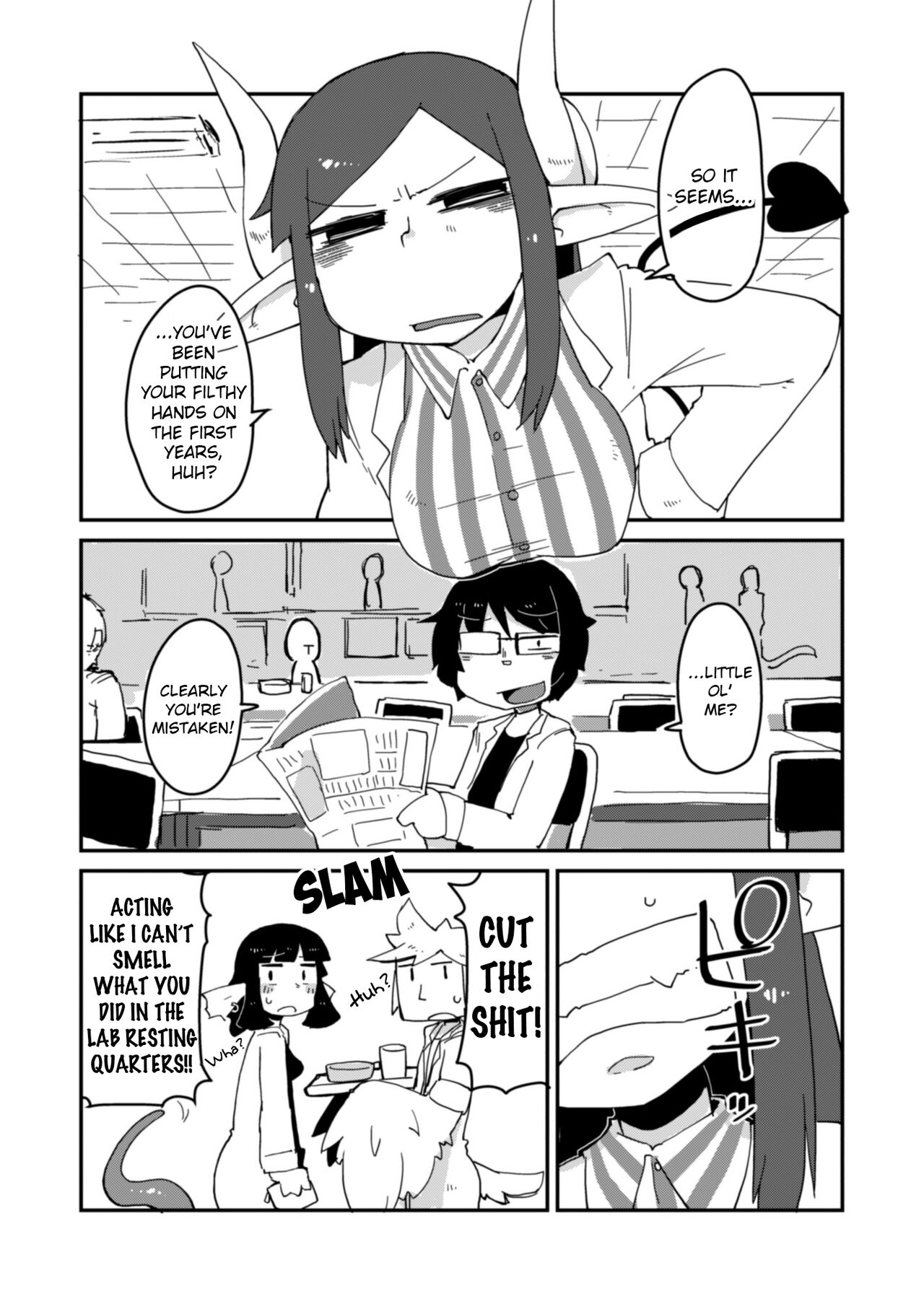 Kouhai no Tangan-chan | Kouhai-chan the Mono-Eye Girl page 11 full