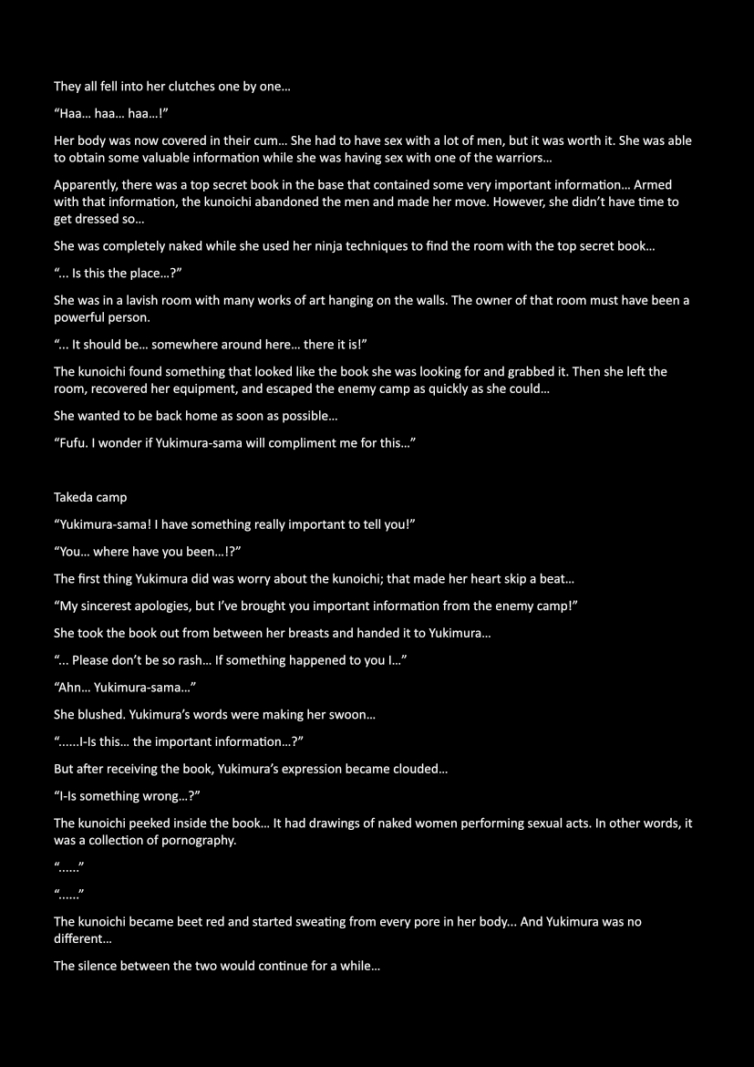 Samurai Warriors Kunoichi page 7 full