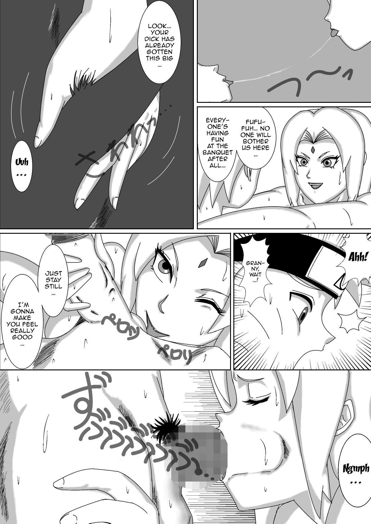 Nomisugite Deisui Shita BBA to Yarimakutta Ken!! | The Case Of Having Sex With This Old Lady After She Got Herself Really Drunk page 7 full