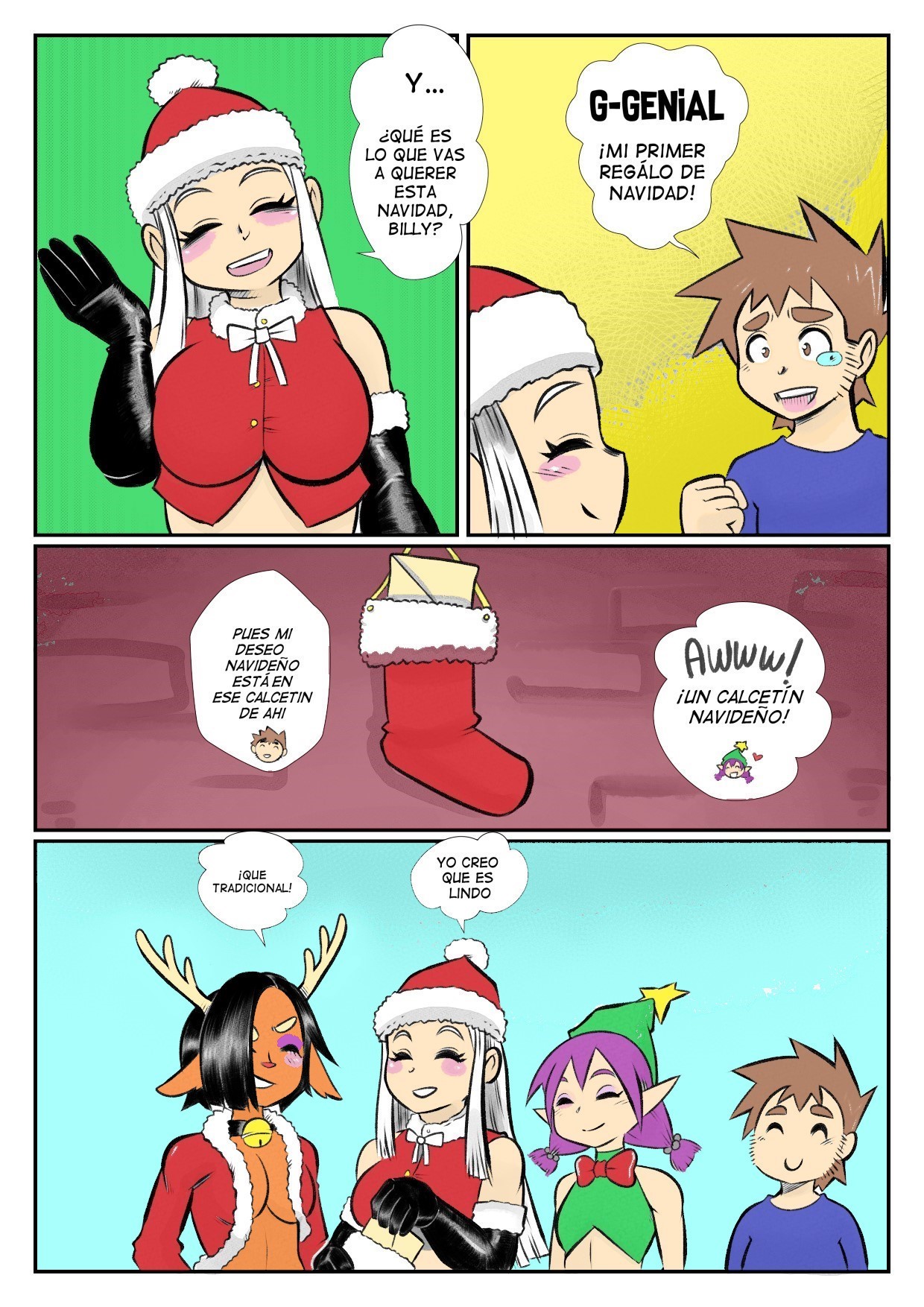 The Christmas Three page 10 full