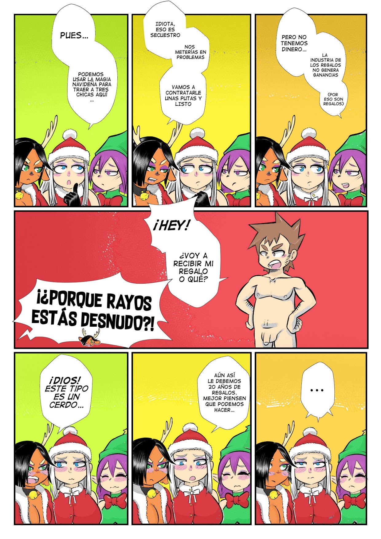The Christmas Three page 12 full