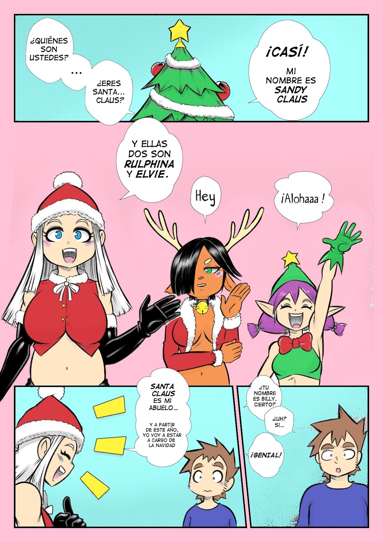 The Christmas Three page 8 full