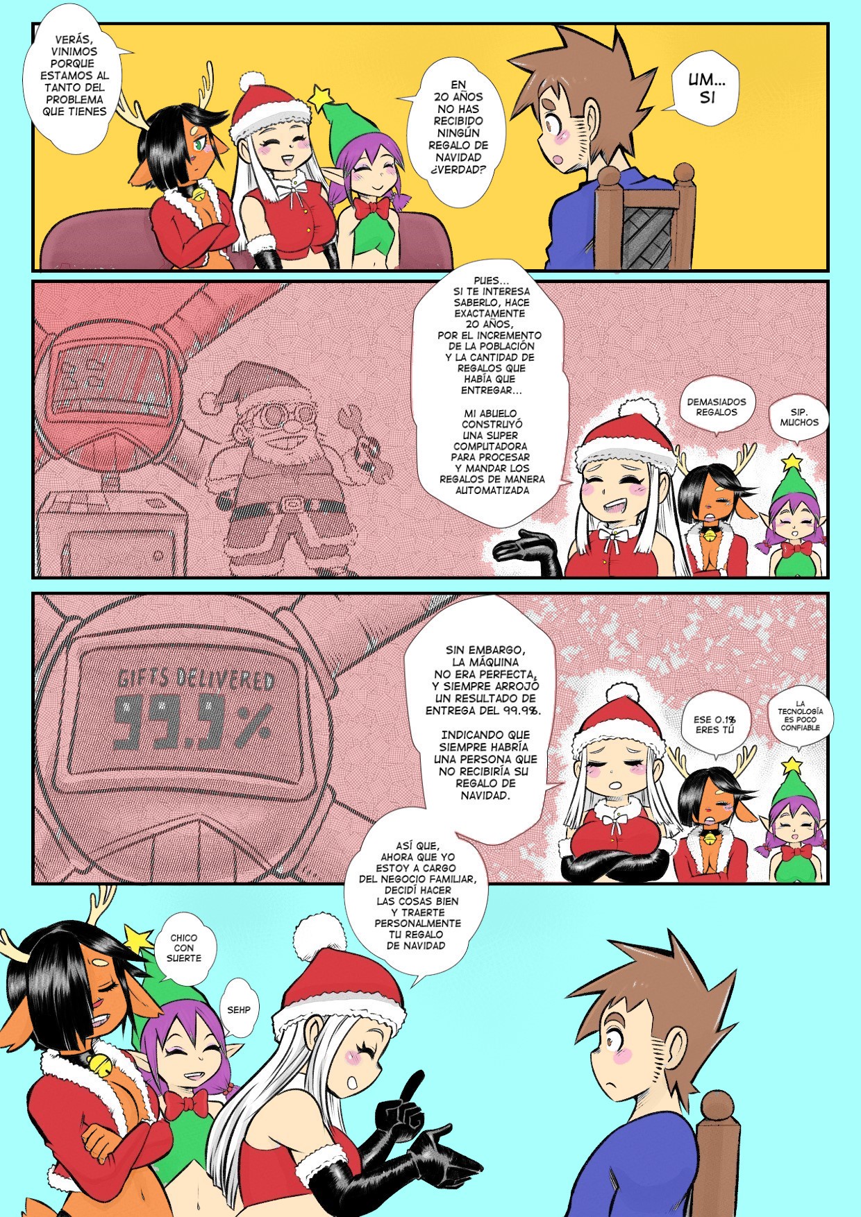 The Christmas Three page 9 full