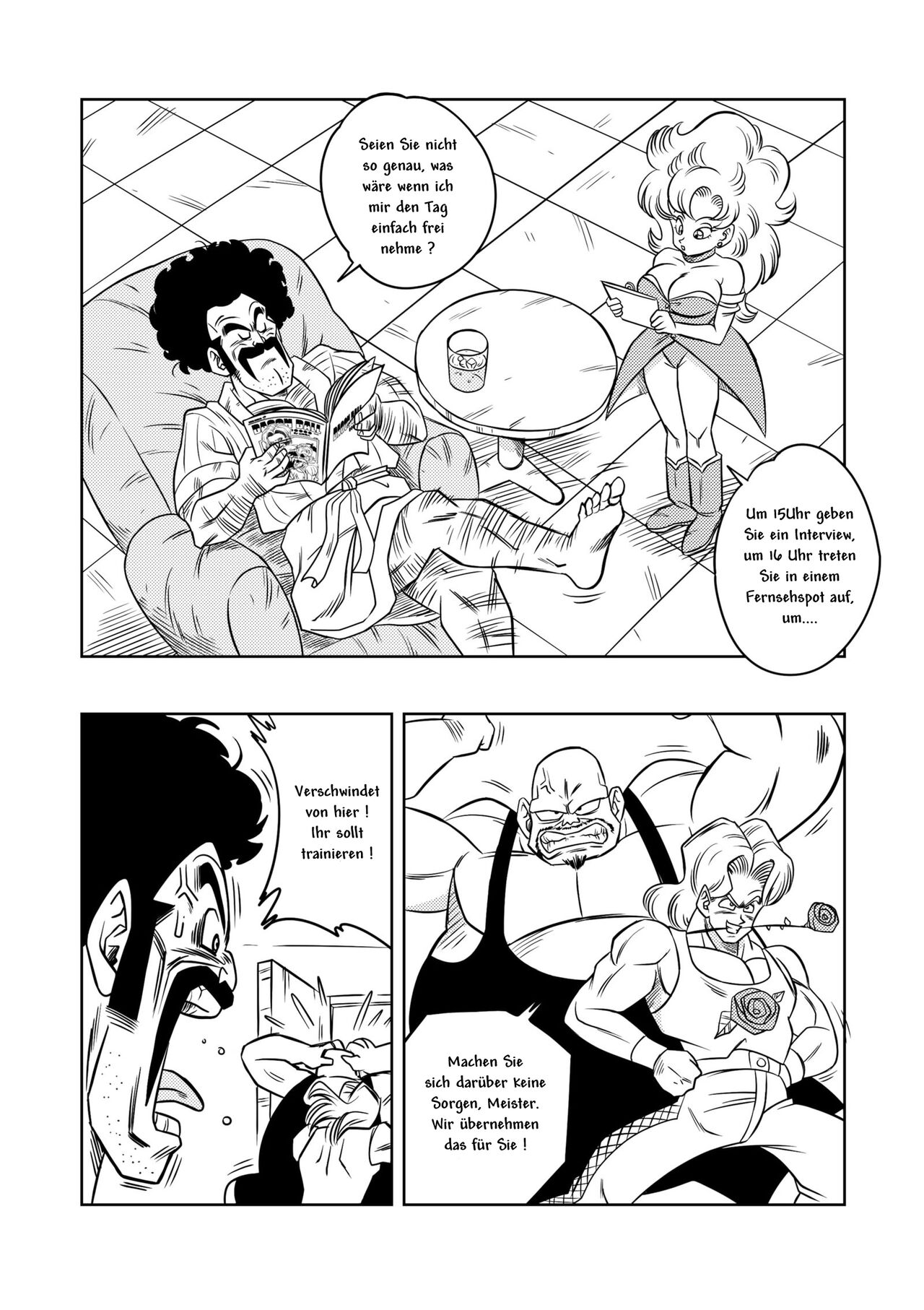 Mister Satan no Himitsu no Training page 3 full