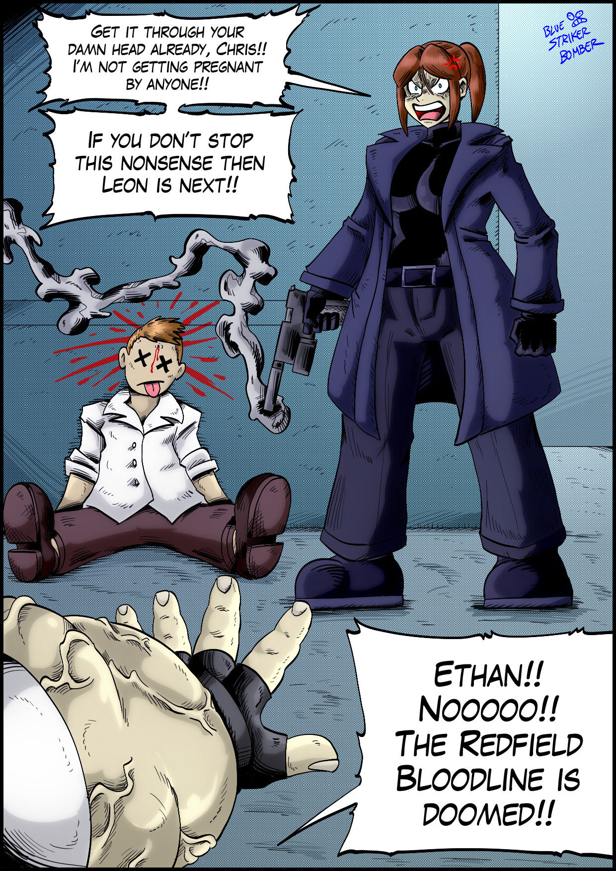 Resident Evil: Girls' Kinky Facts page 11 full