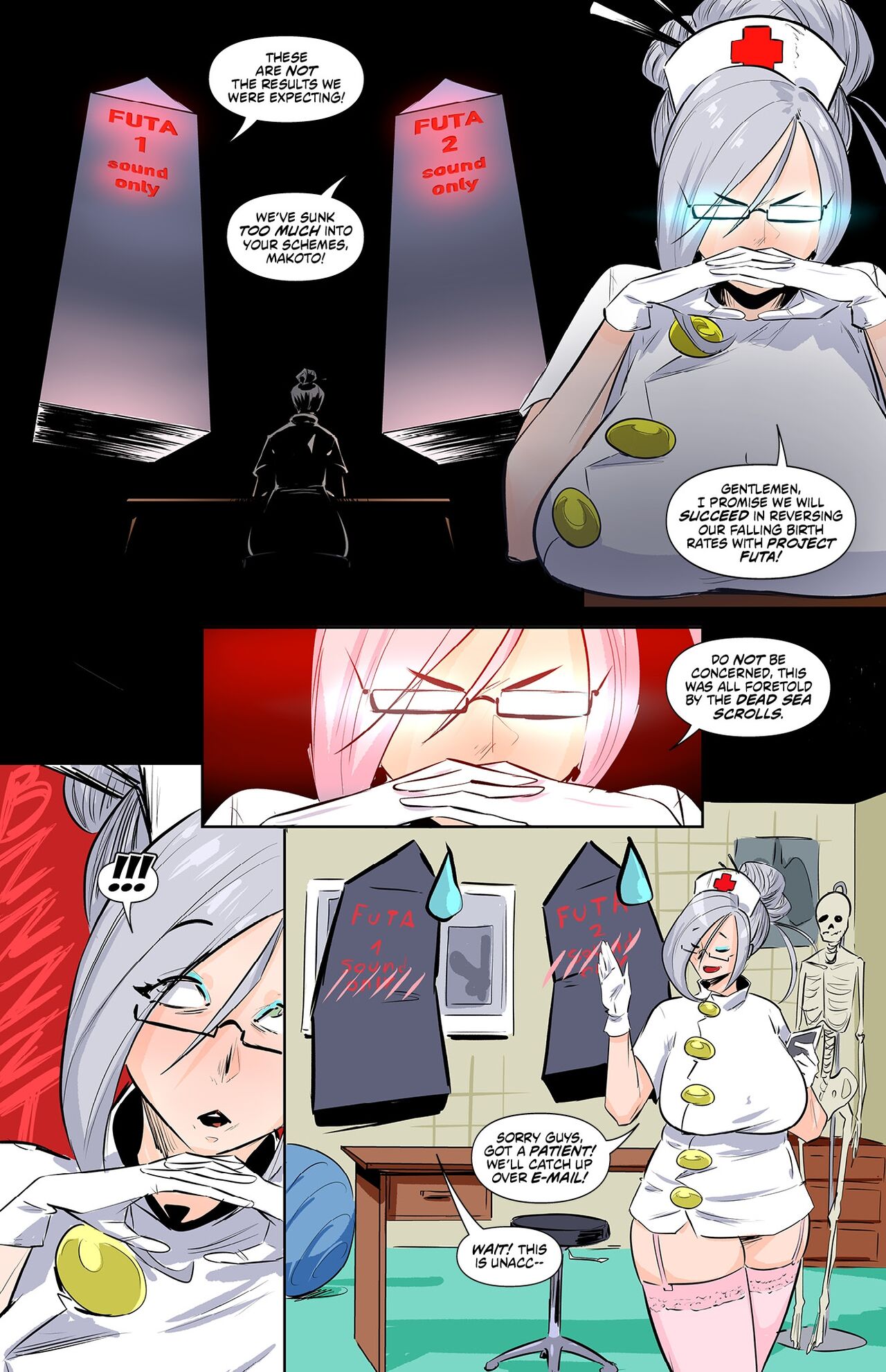 Monster Girl Academy Issue 8 page 3 full
