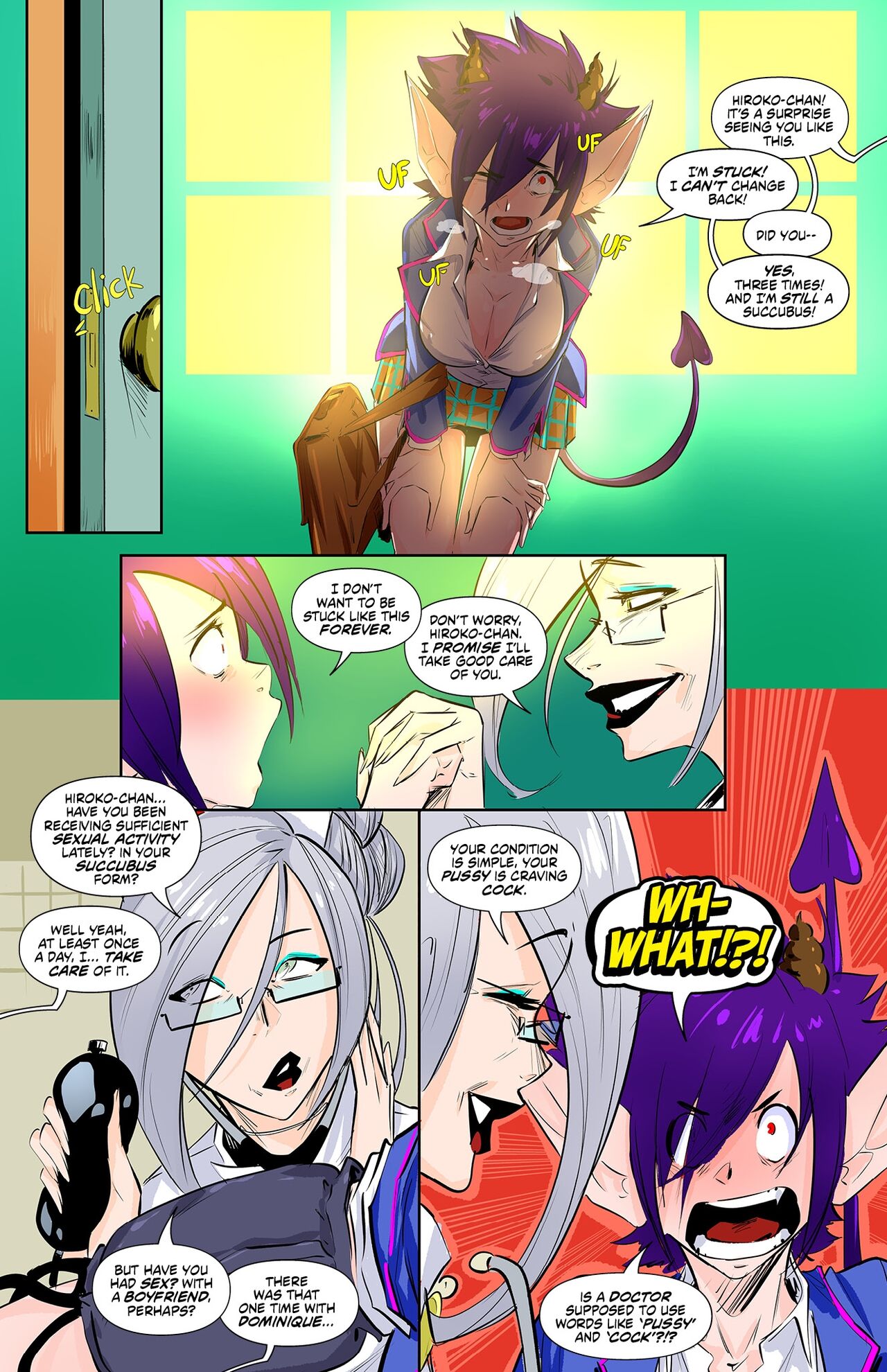 Monster Girl Academy Issue 8 page 4 full