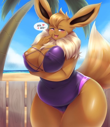 Mommy Eevee cover
