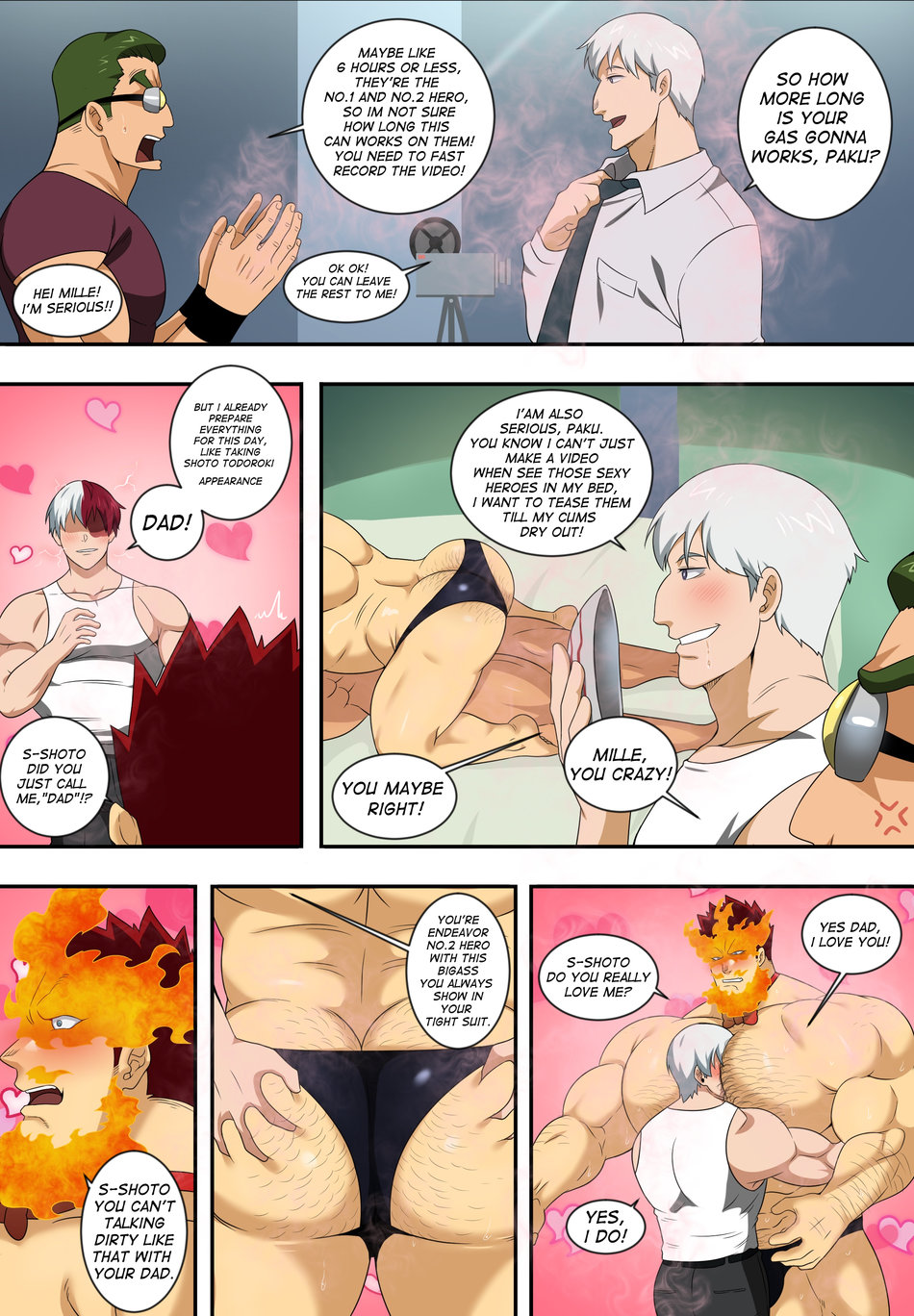 Secret Mission for Top Heroes – My Hero Academia dj page 7 full