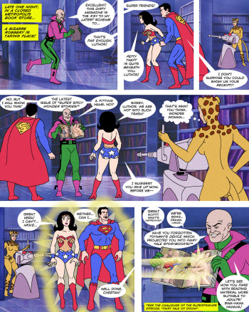 Super Friends with Benefits: Paging the Super Friends (short commission -- complete) cover