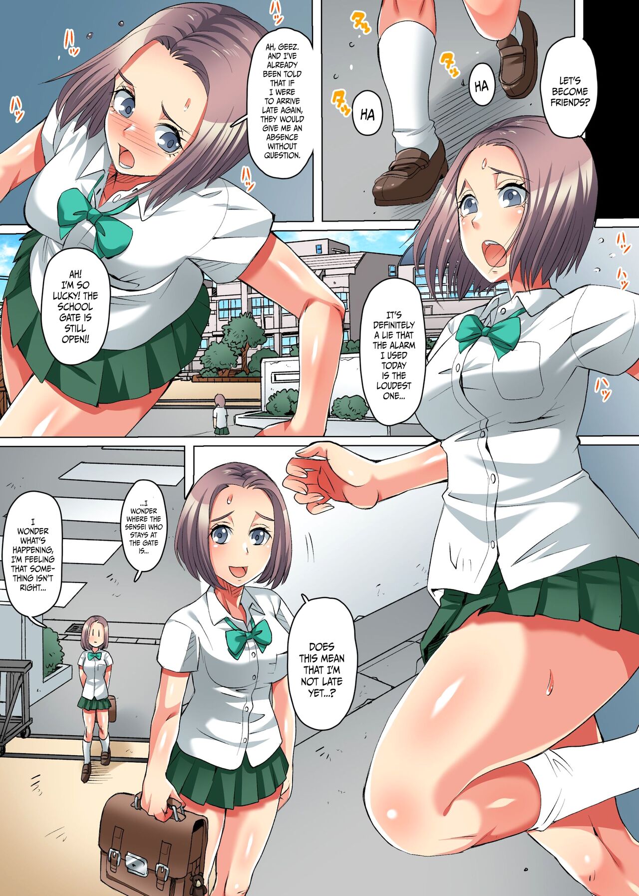 Zetsubou no Kyoushitsu ~Shokushu ni Kiseisare Sennou Sarete Kyouki e to Ochiteyuku Manabiya~ page 6 full