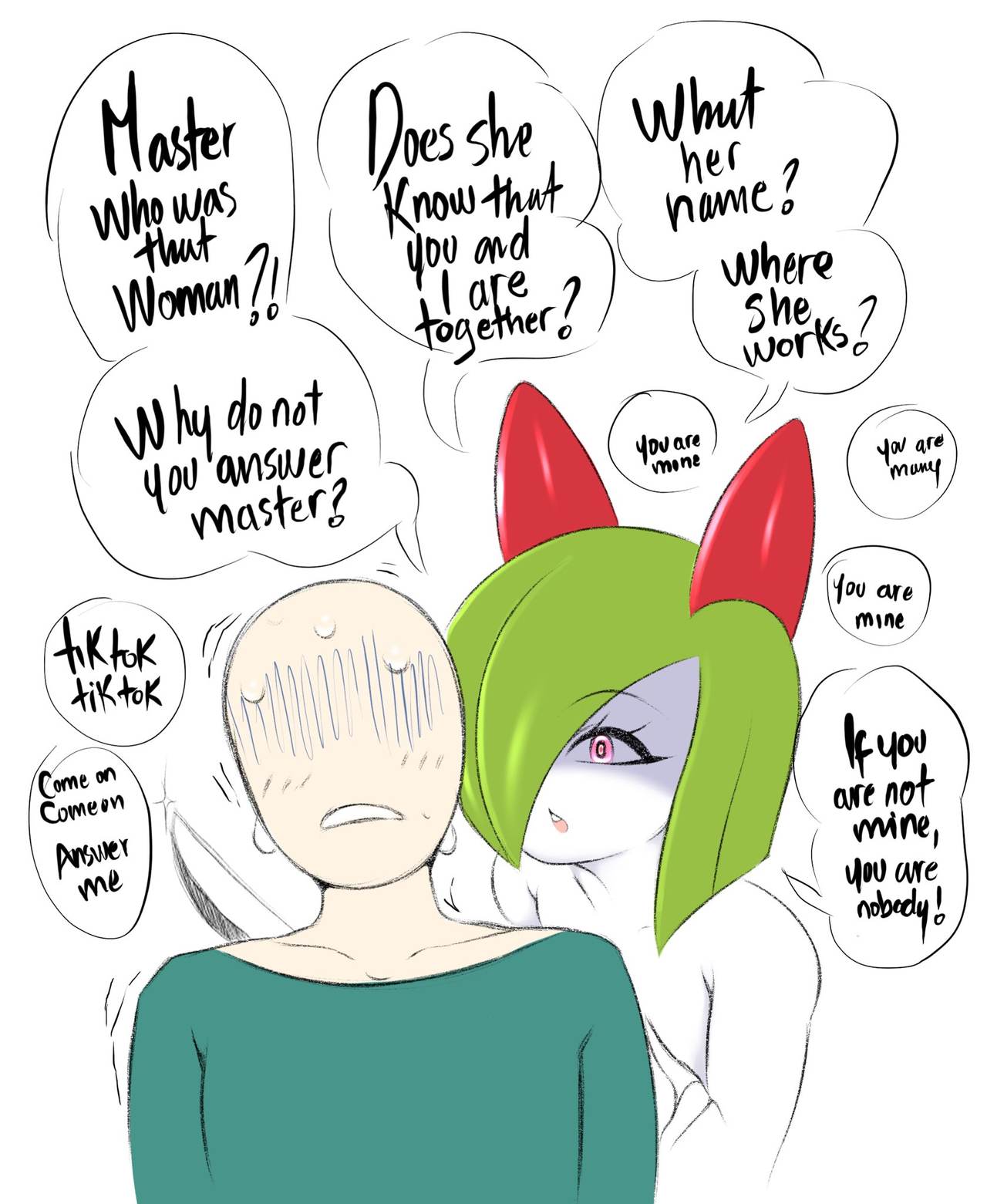 Master, Dump Your Girlfriend Already! page 4 full