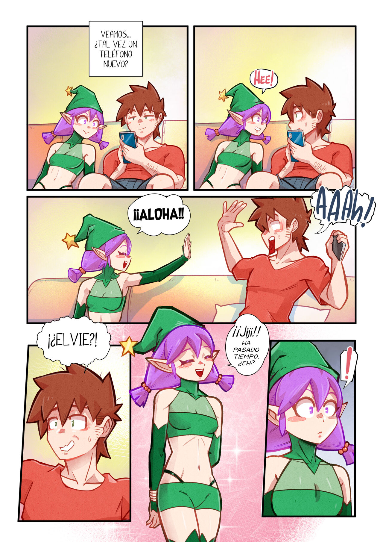 - Christmas Three - Three days of Christmas -  - Complete page 4 full