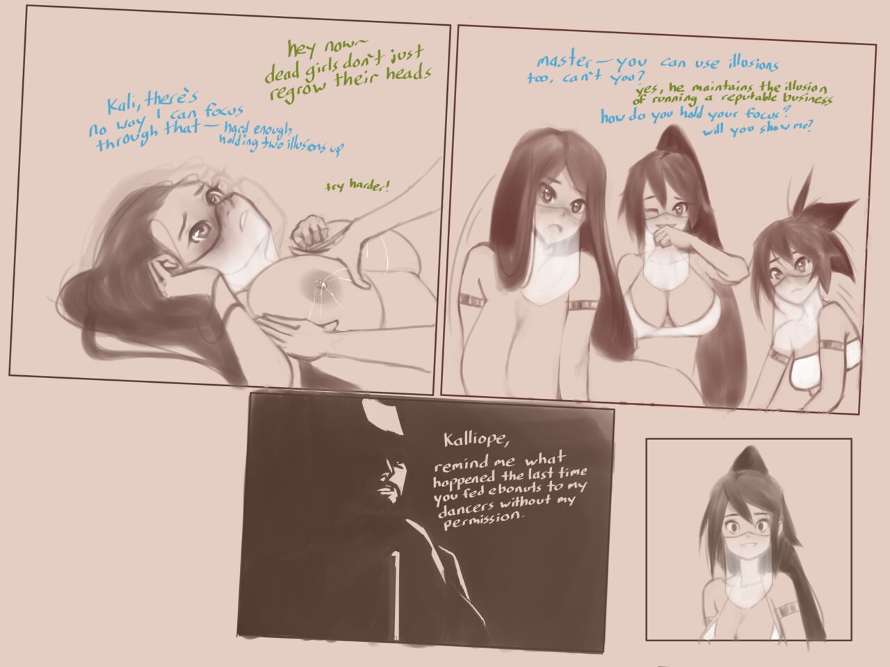 The Amaran Girls page 12 full