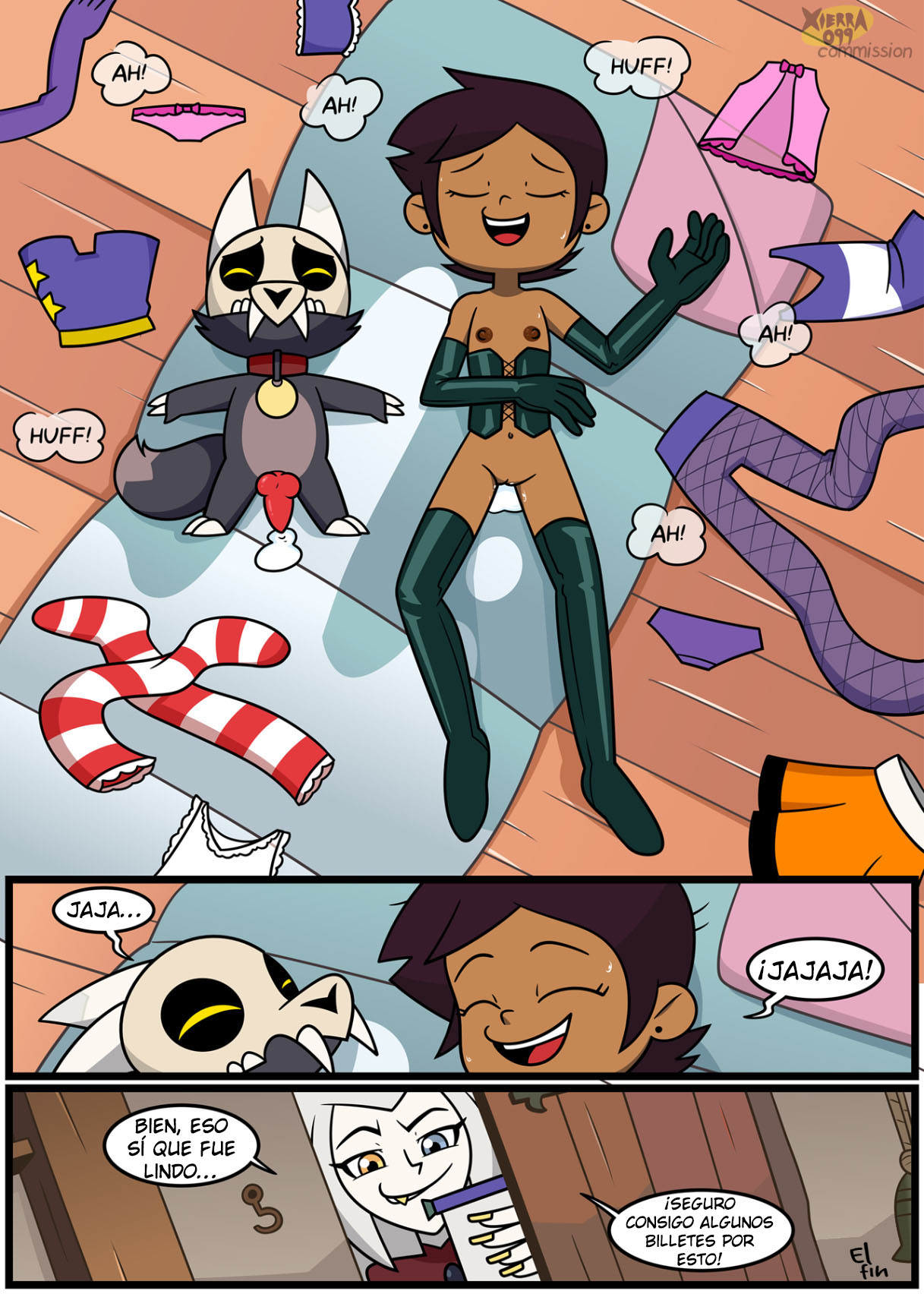 The Owl house - After Dark: King's Cheer up/Dress up party page 12 full