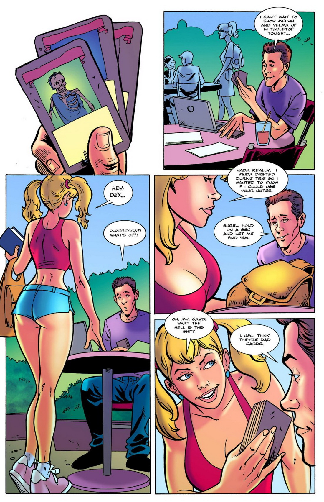 BotComics – Dungeon Masters page 3 full
