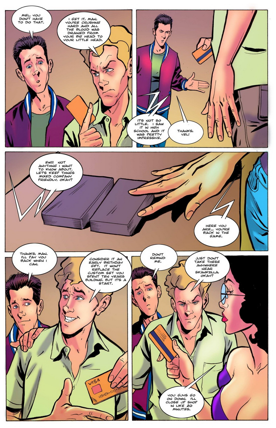 BotComics – Dungeon Masters page 9 full