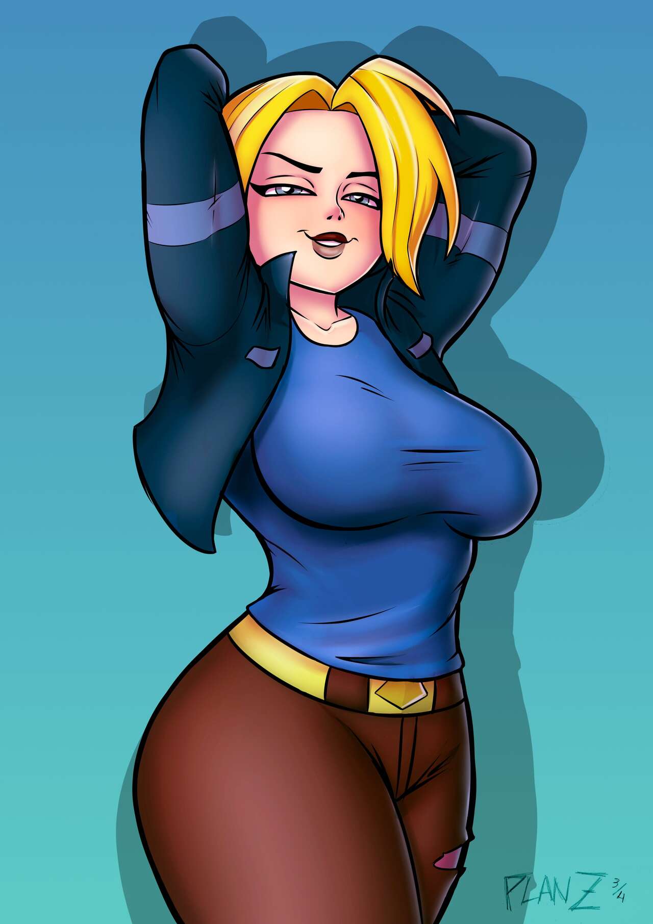 Super Girl page 1 full
