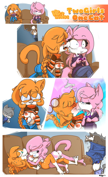 [VG Lewds] Two Girls One Cat cover