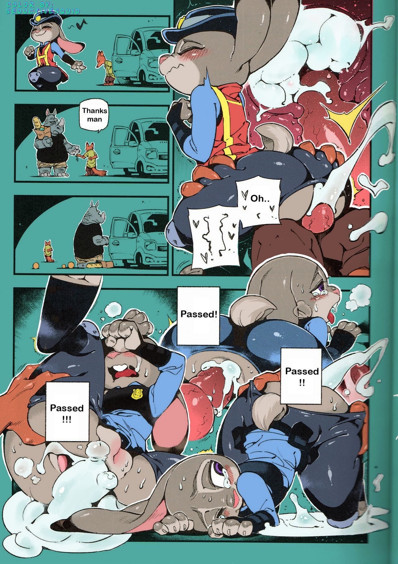 What Does The Fox Say? Colored by SeductiveSquid page 12 full