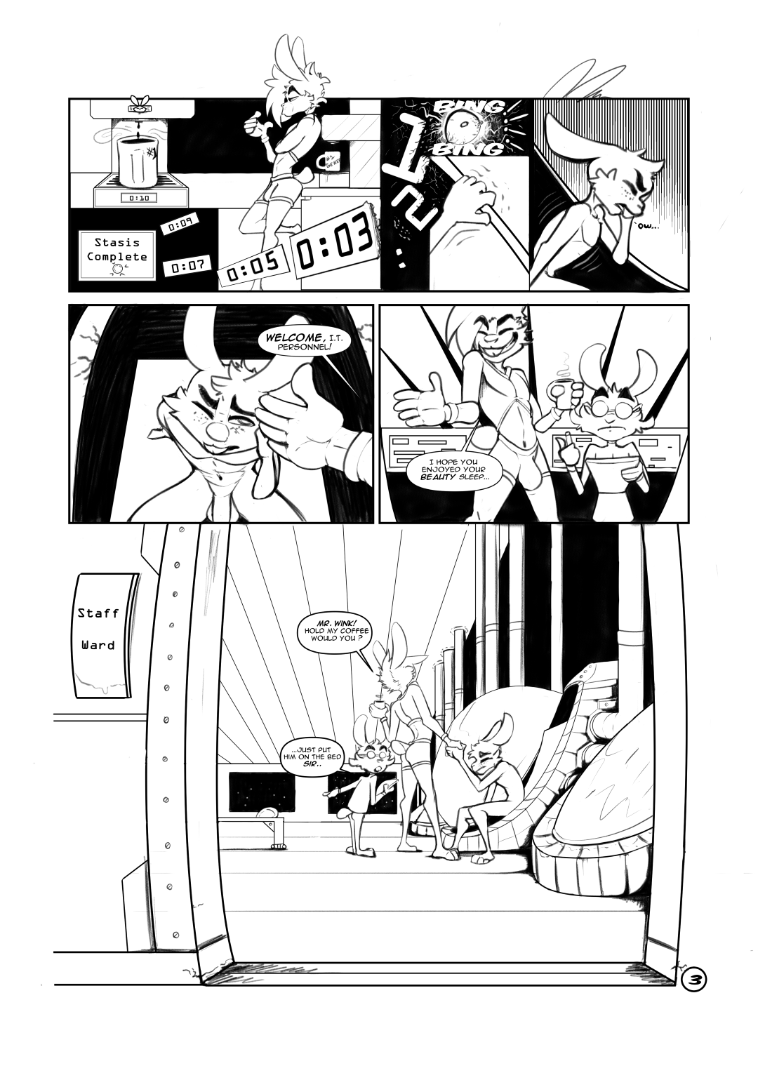 Spacebunz ongoing page 3 full