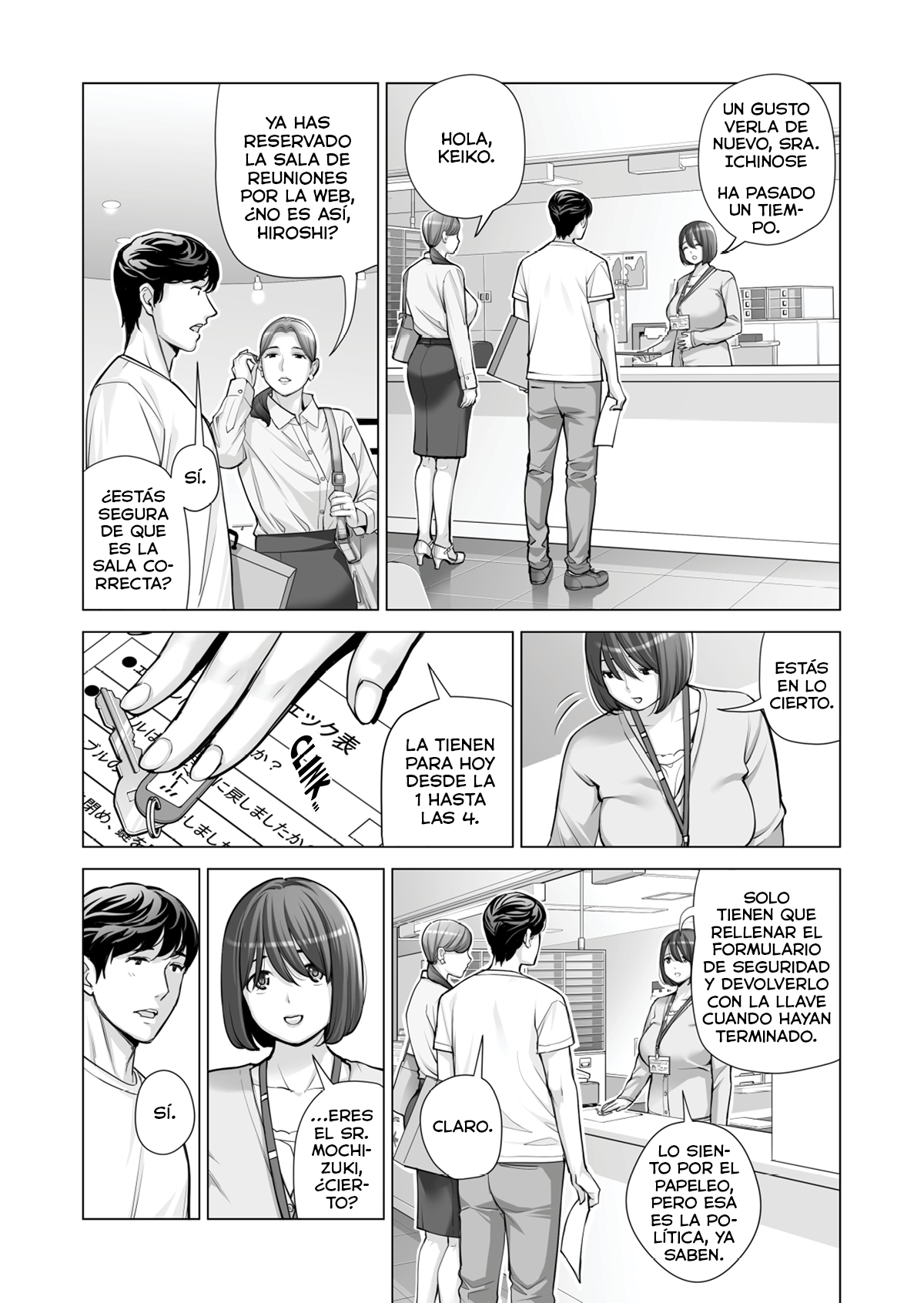Jichikai no Hitozuma wa Totemo Ecchi Deshita. 2 Chiku Center Shokuin Nakahara Keiko Hen | Asociaciones en la Vecindad Parte 2: Keiko page 12 full