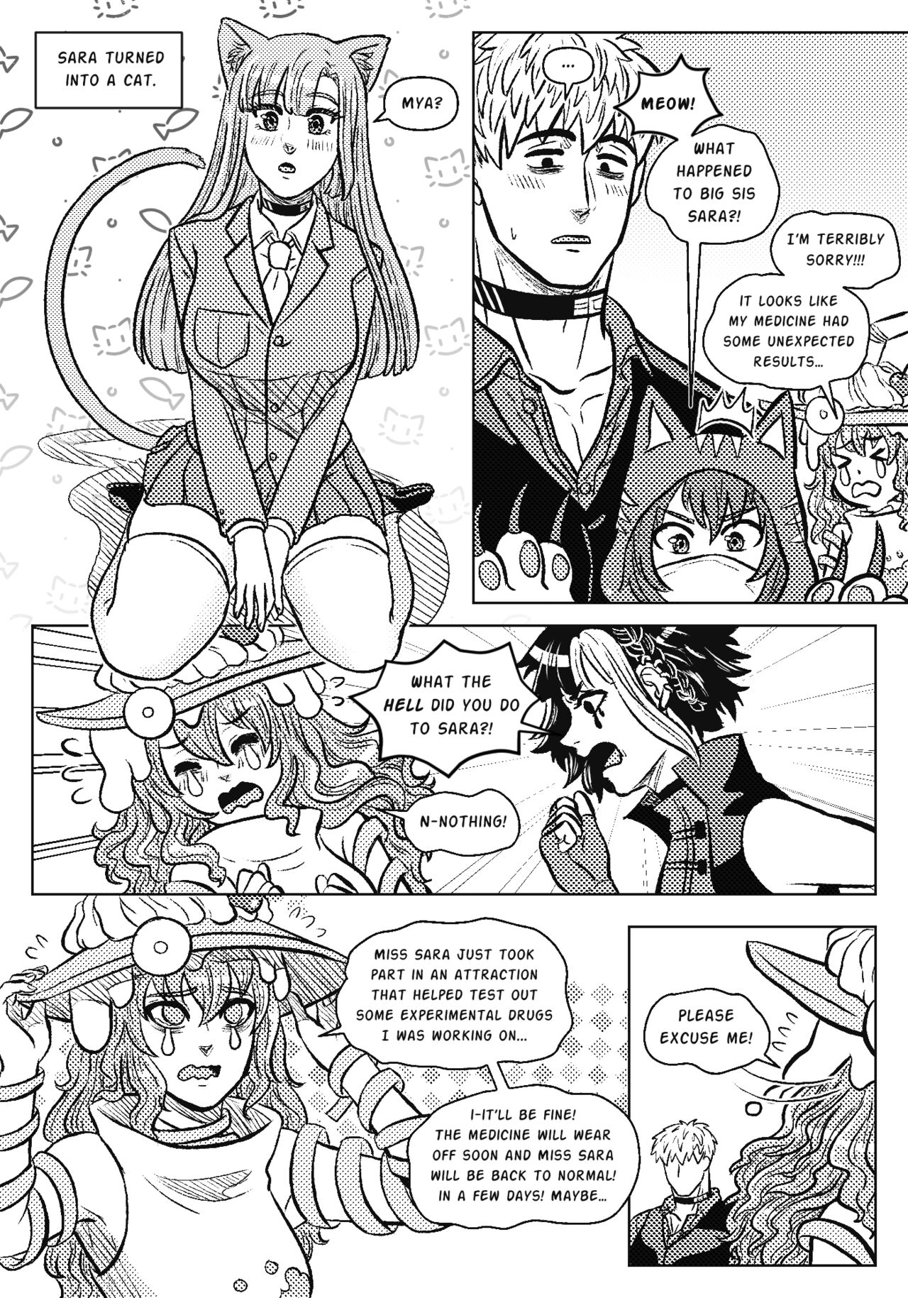 Cat Got Your Tongue 🐱🔞 page 3 full