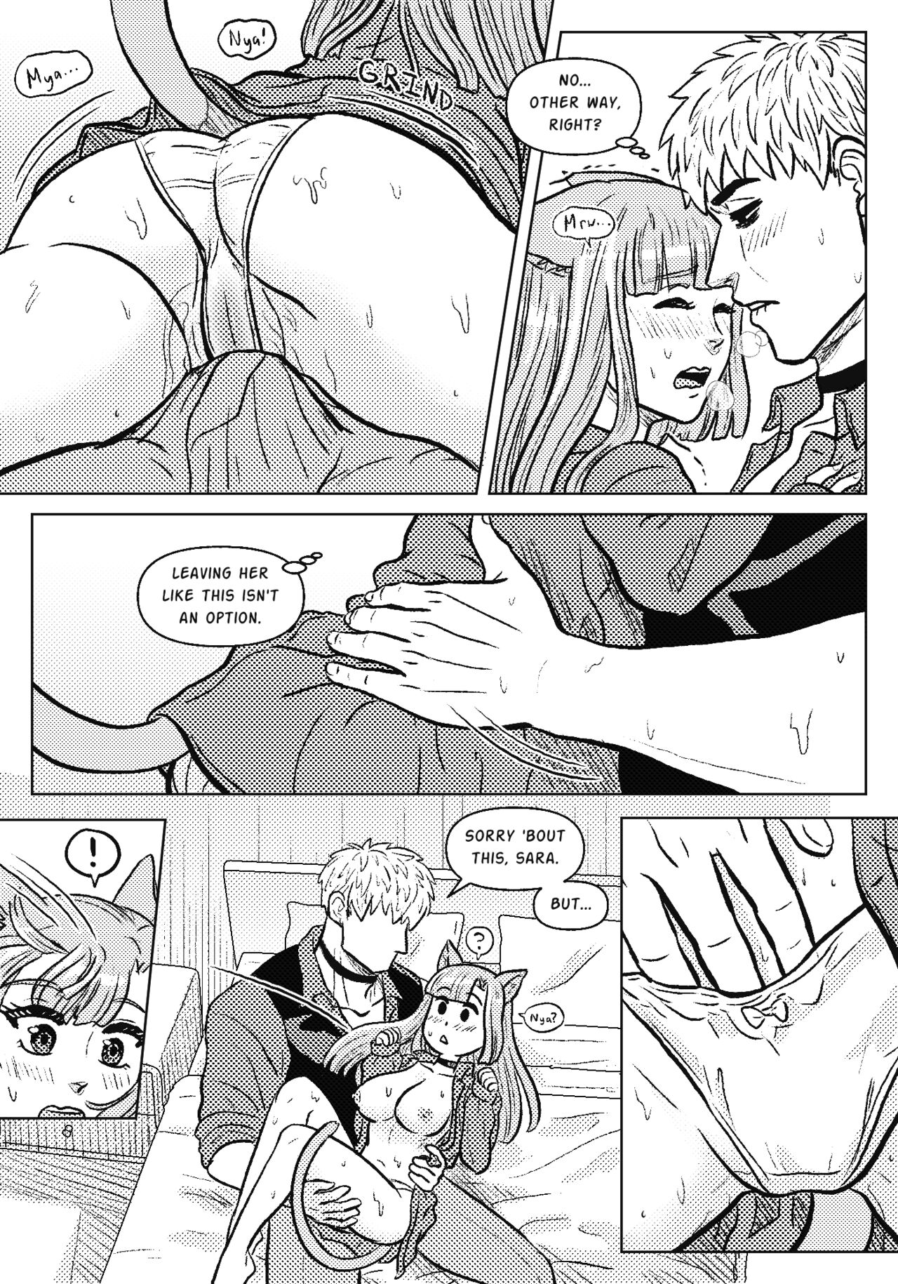 Cat Got Your Tongue 🐱🔞 page 9 full