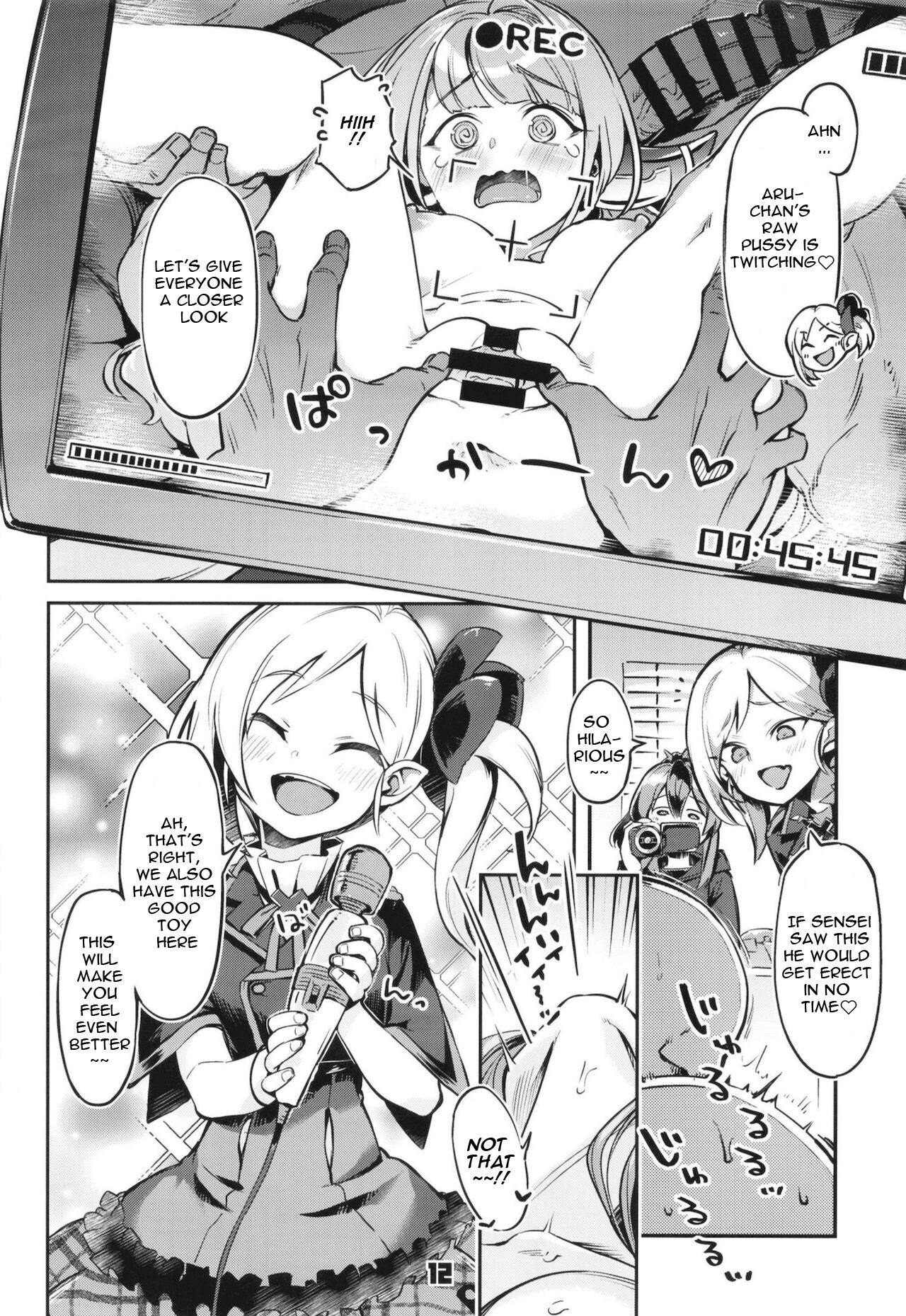 Okane ga Nakunatta Aru-chan wa Kizuitara Kukkyou na Otoko-tachi ni Kakomareteita Ken. | Aru-chan ran out of money and before she noticed, she was surrounded by burly men page 11 full