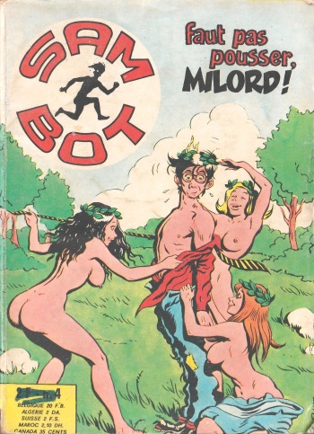 Sam Bot 004 - Faut pas pousser, Milord ! [French] cover