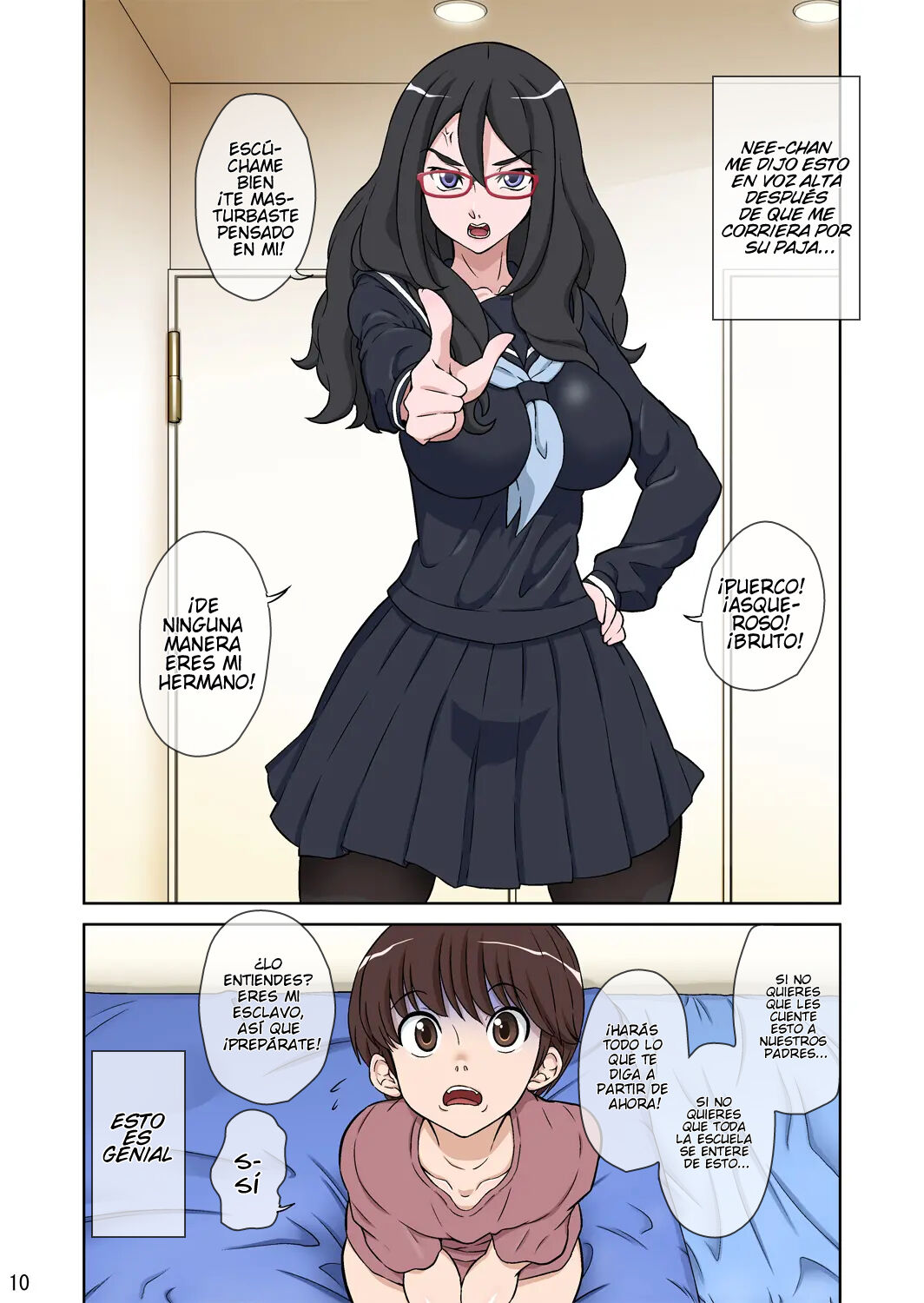 Boku no Nee-chan wa Chouzetsu Kami BODY Tensai Chijo page 11 full