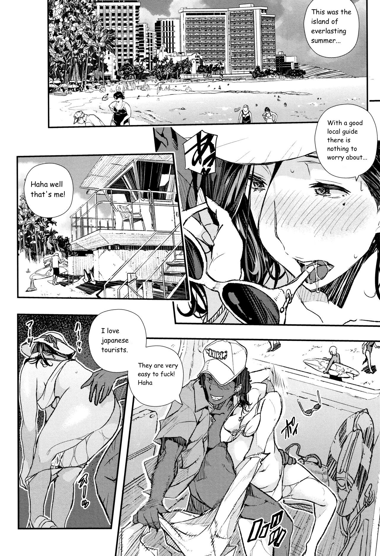 Resort wa Kiken na Kaori | The dangerous smell of the island resort page 2 full