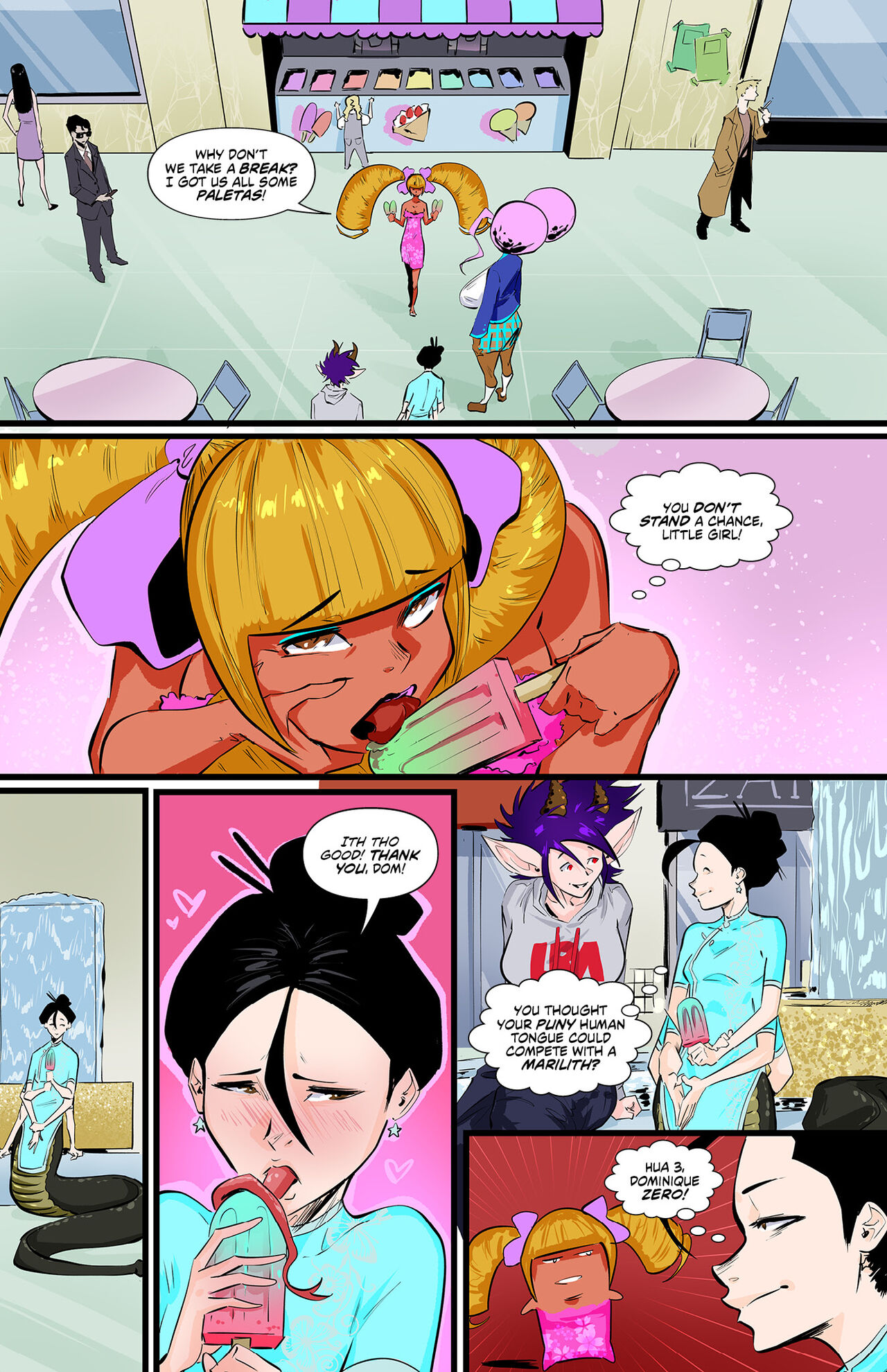 Monster Girl Academy #05 page 12 full