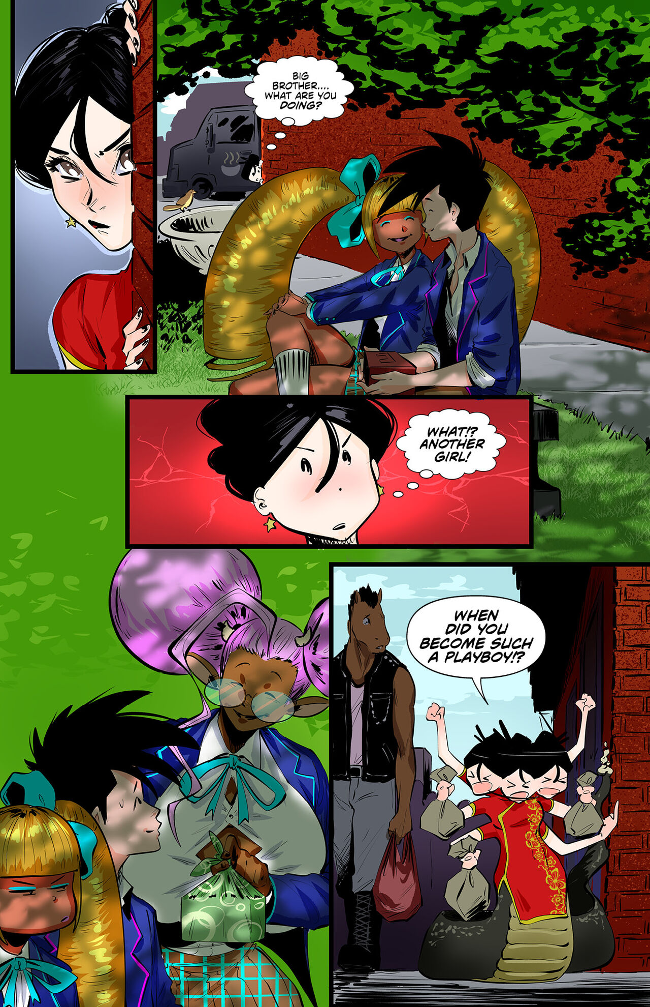 Monster Girl Academy #05 page 3 full