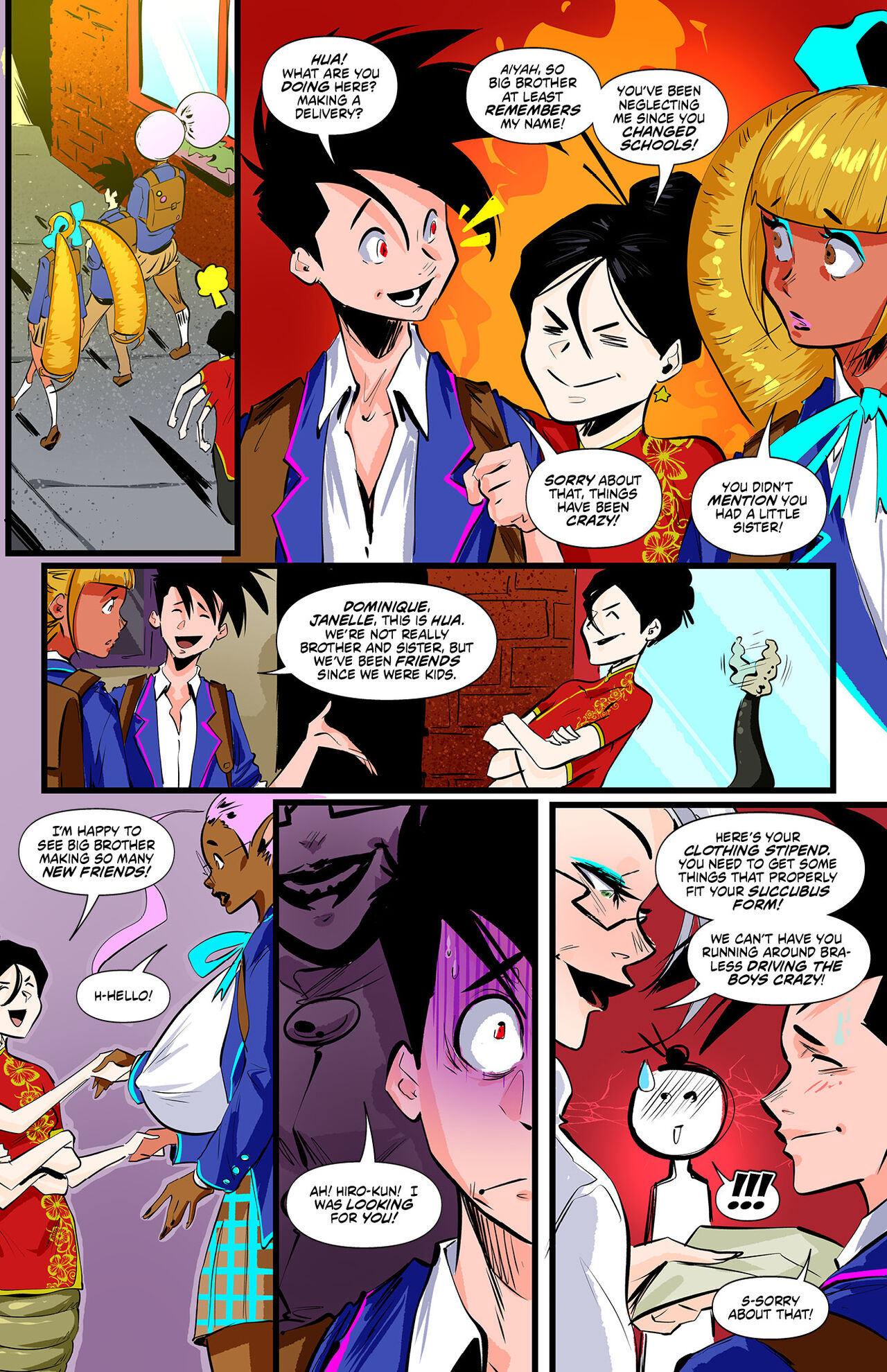 Monster Girl Academy #05 page 4 full